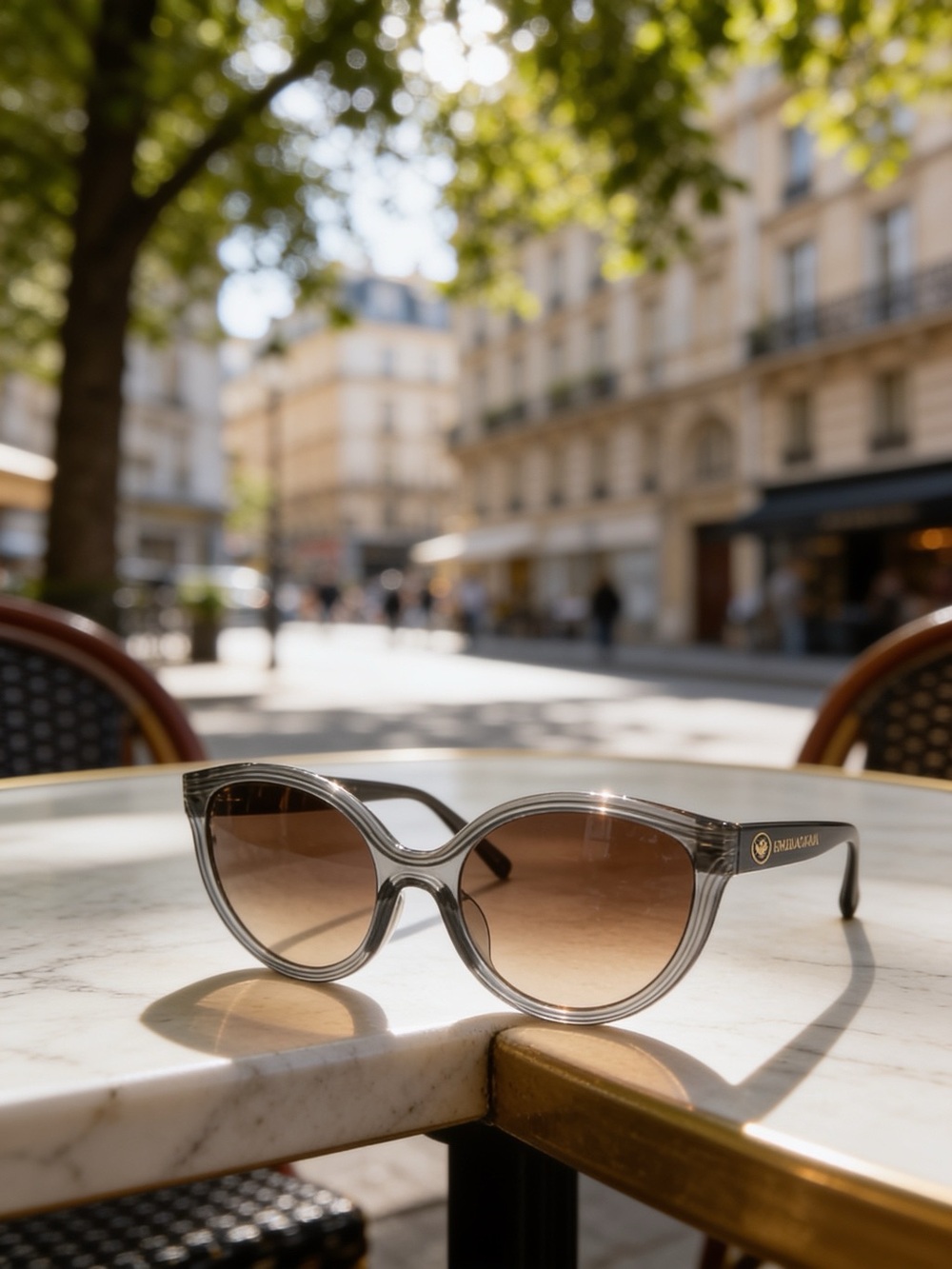 Chole’ gray blue sunglasses - Picture 8 of 10